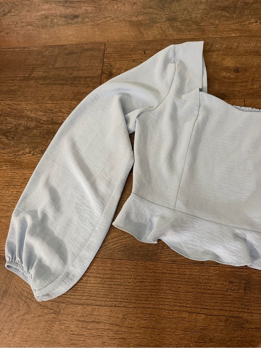 Altar’d State beautiful baby blue blouse size small new without tags